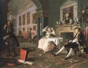 William Hogarth shortly after the marriage china oil painting artist